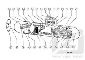 Risszeichnung aus Band 444