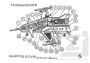 Risszeichnung aus Band 448
