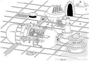Risszeichnung aus Band 457
