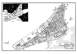 Risszeichnung aus Band 504