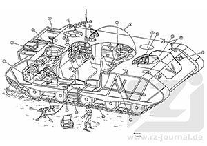 Risszeichnung aus Band 515