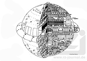Risszeichnung aus Band 551