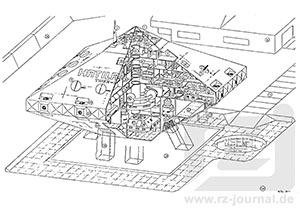 Risszeichnung aus Band 634