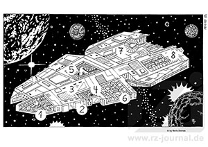 Risszeichnung aus Band 636