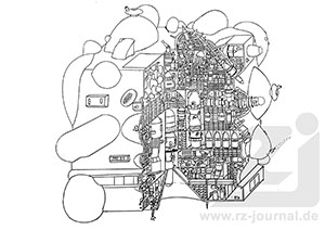 Risszeichnung aus Band 644