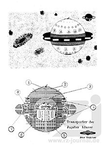 Risszeichnung aus Band 670