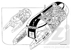 Risszeichnung aus Band 680