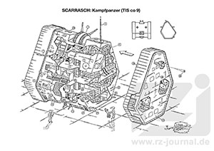 Risszeichnung aus Band 760