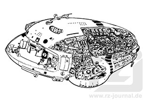 Risszeichnung aus Band 1231