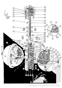 Risszeichnung aus Band 1268