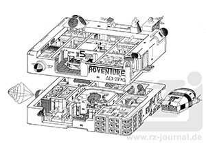Risszeichnung aus Band 1358