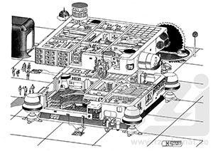 Risszeichnung aus Band 1360