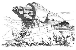 Zeichnung aus Odyssee Band 4