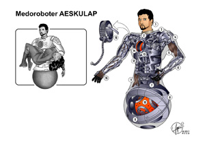 Hydropneumatischer Kontursessel