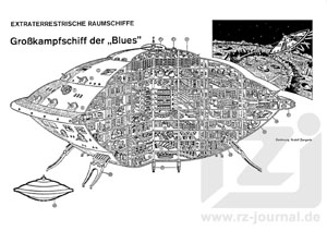 Risszeichnung aus Band 350