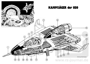 Risszeichnung aus Band 675