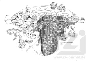 Risszeichnung aus Band 1115