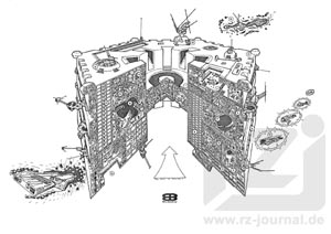 Risszeichnung aus Band 1355