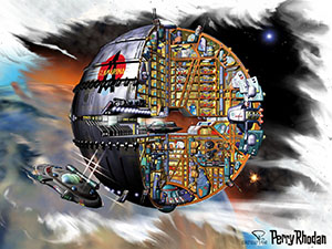 Risszeichnung aus Band 1955